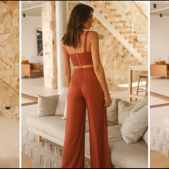 Terracotta corset - Picture 2 of 5